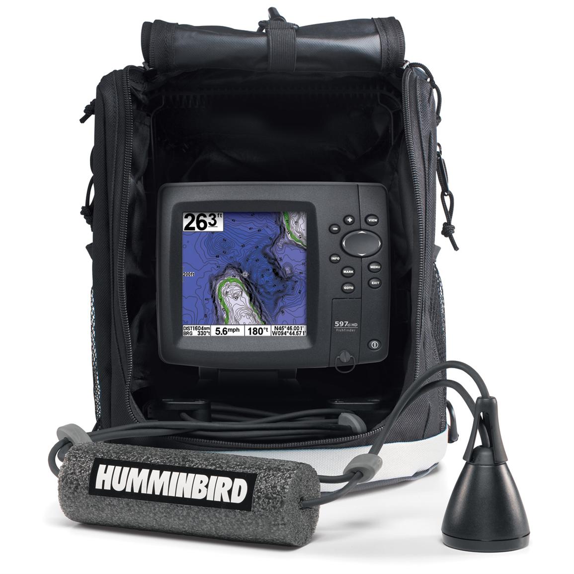 Humminbird® ICE 597ci HD Flasher Fishfinder & GPS Combo