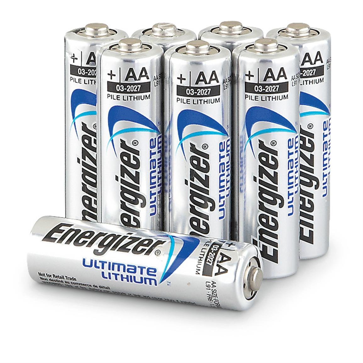 8Pk. of Energizer® Ultimate Lithium AA Batteries 283672, Game