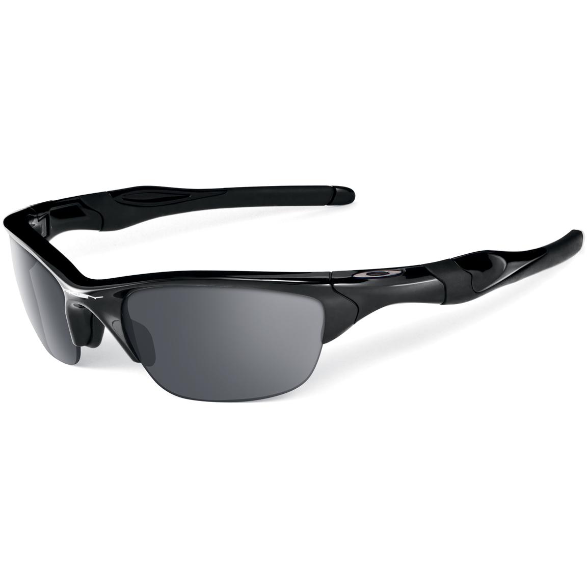 Oakley Half Jacket 20 Sunglasses Black Black Iridium 283859 