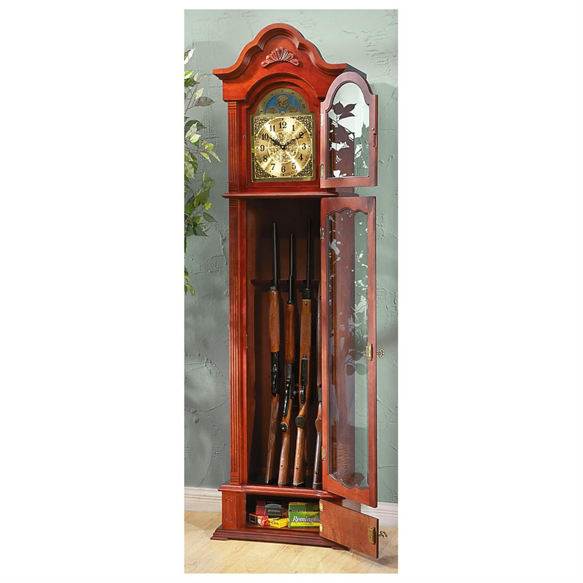 ... Clock with Gun Storage - 291714, Clocks at Sportsman's Guide