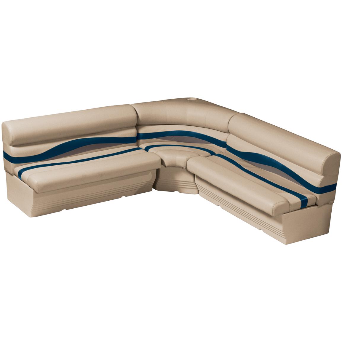 Wise® Premier Large Pontoon Rear (L) Style Seating - 291842, Pontoon 