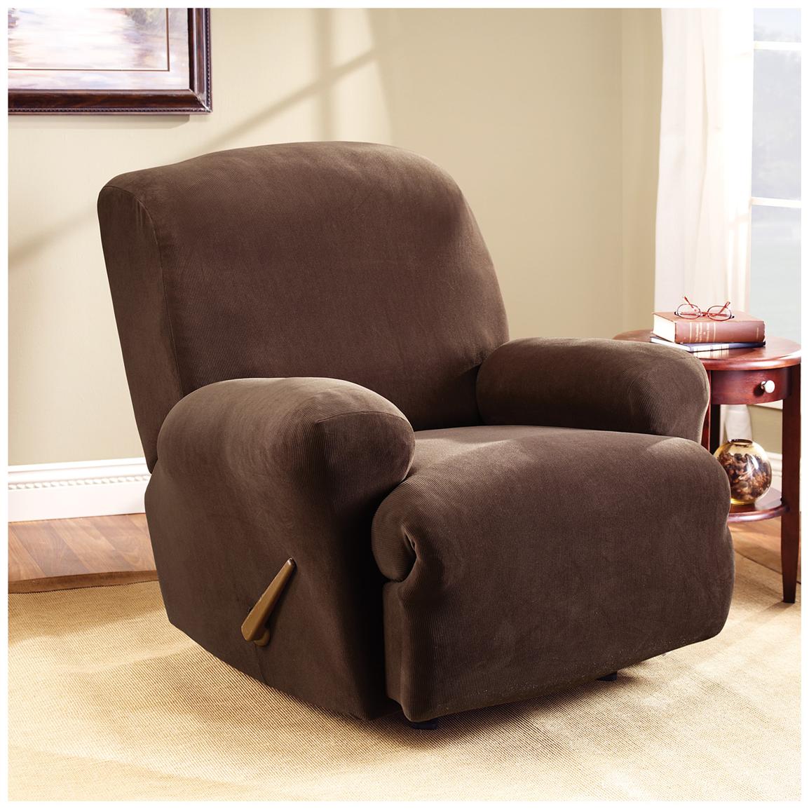 Sure Fit® Stretch Pearson Recliner Slipcover - 292825, Furniture Covers 