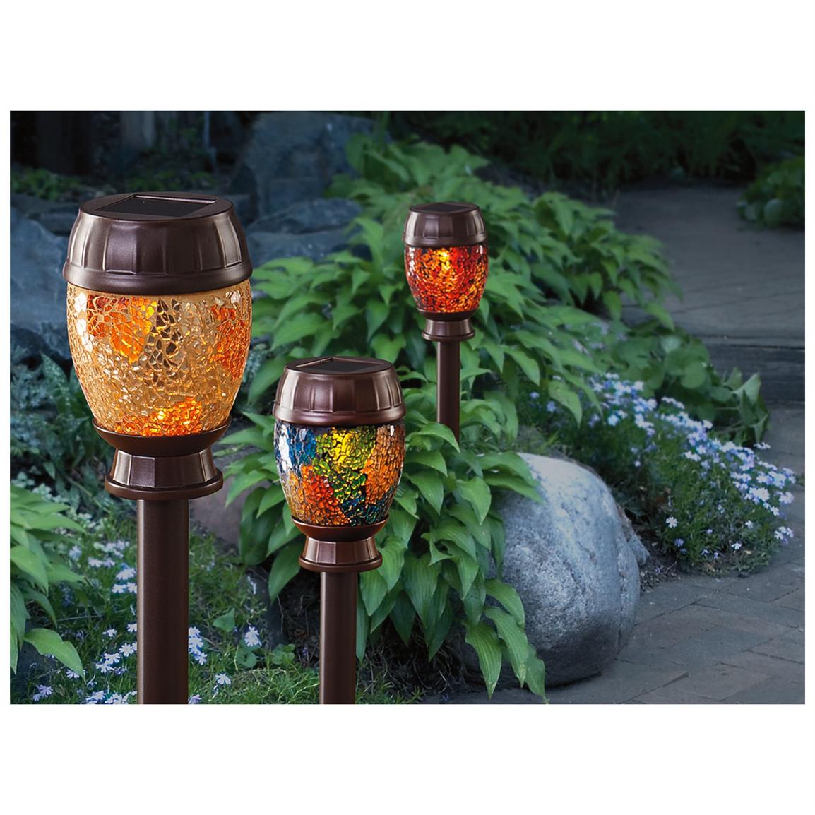 4-Pk. of Westinghouse® Mosaic Solar Lights - 293609, Solar & Outdoor