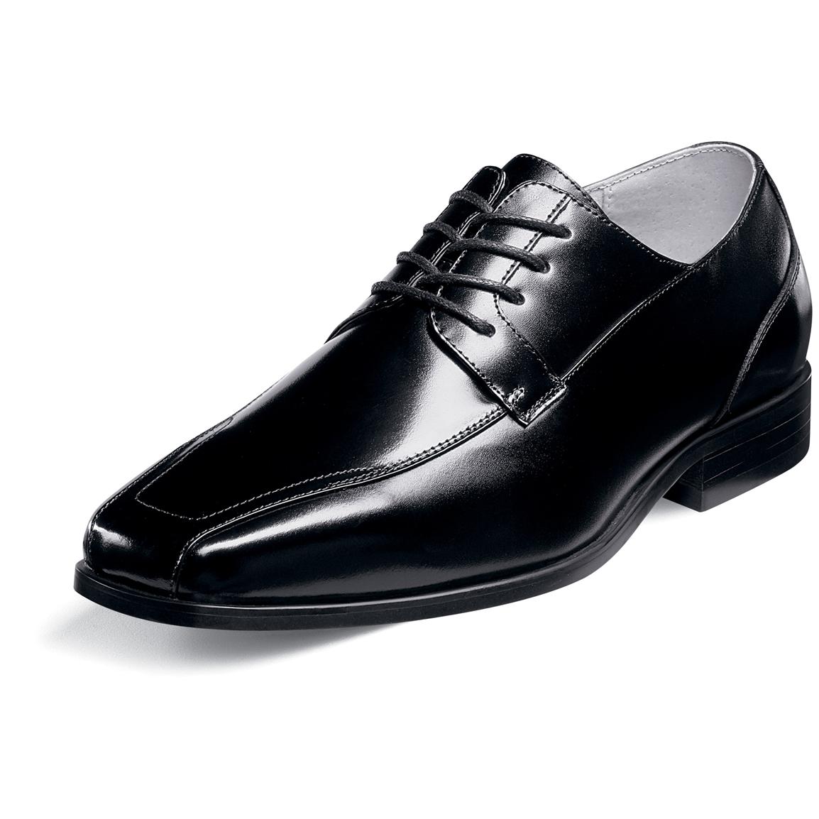 Men's Stacy AdamsÂ® Hobart Oxford Dress Shoes, Black - 294140, Dress ...