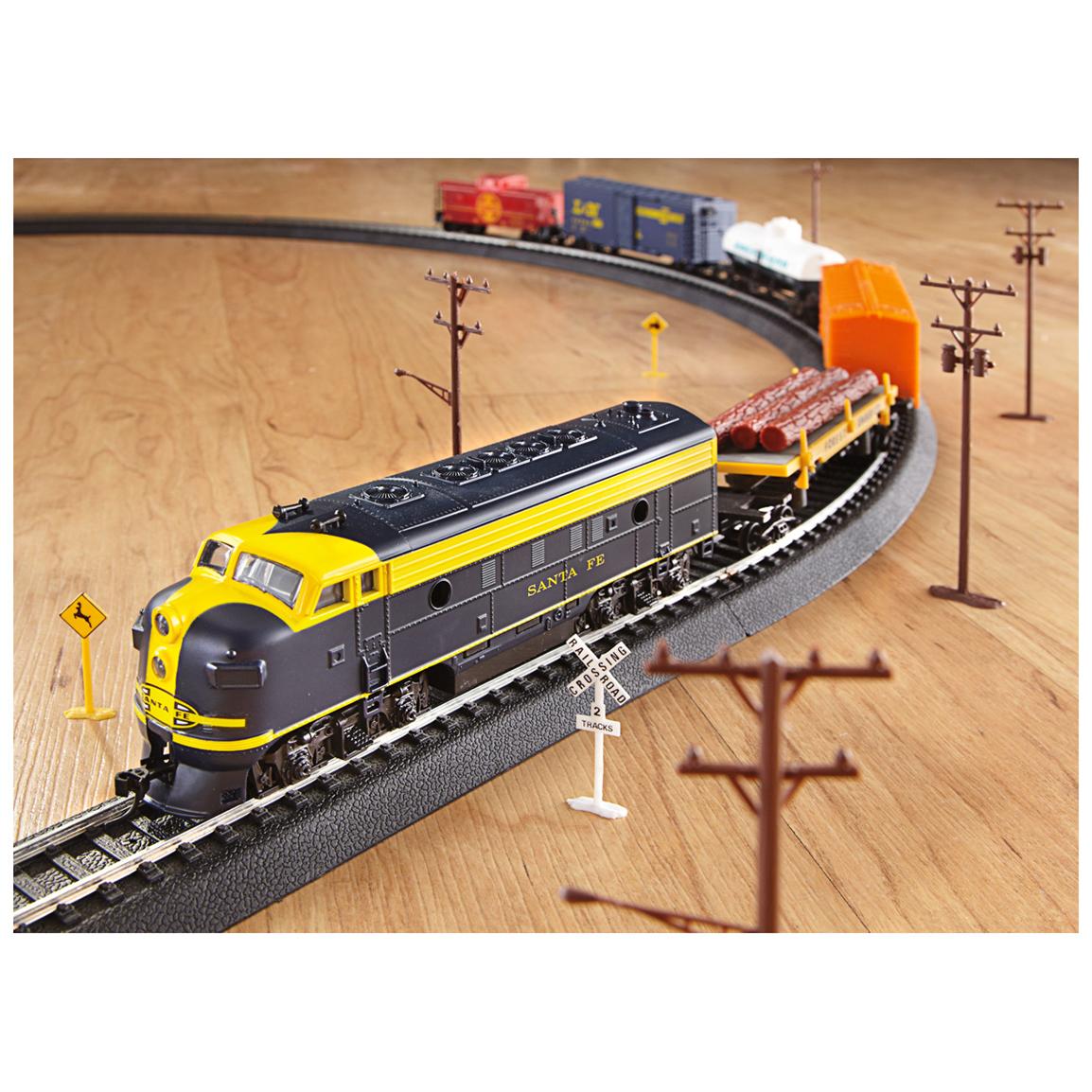 Over 150-Pc. Rolling Rails Electric Train Set - 575971, Toys