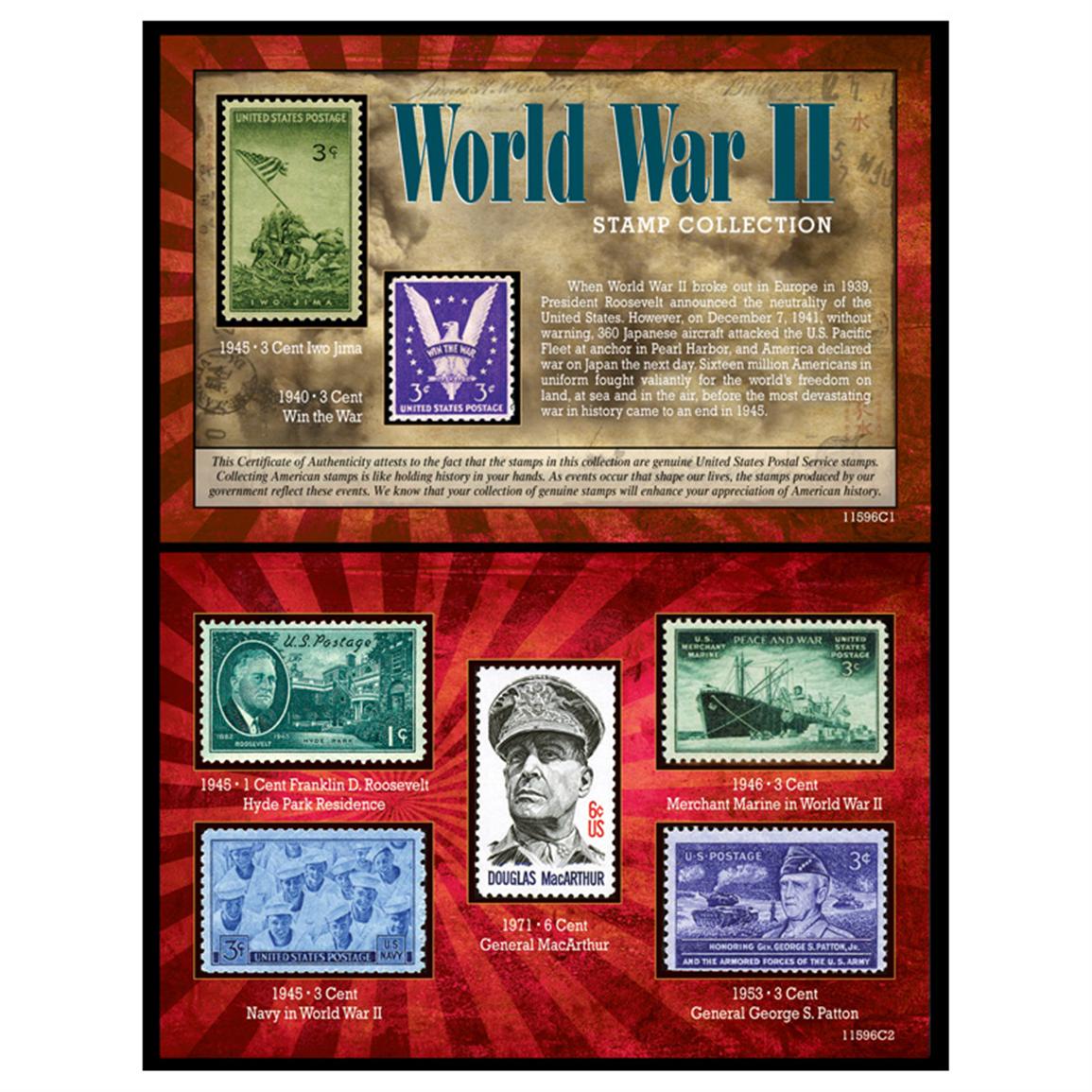 World War 2 Stamps Value