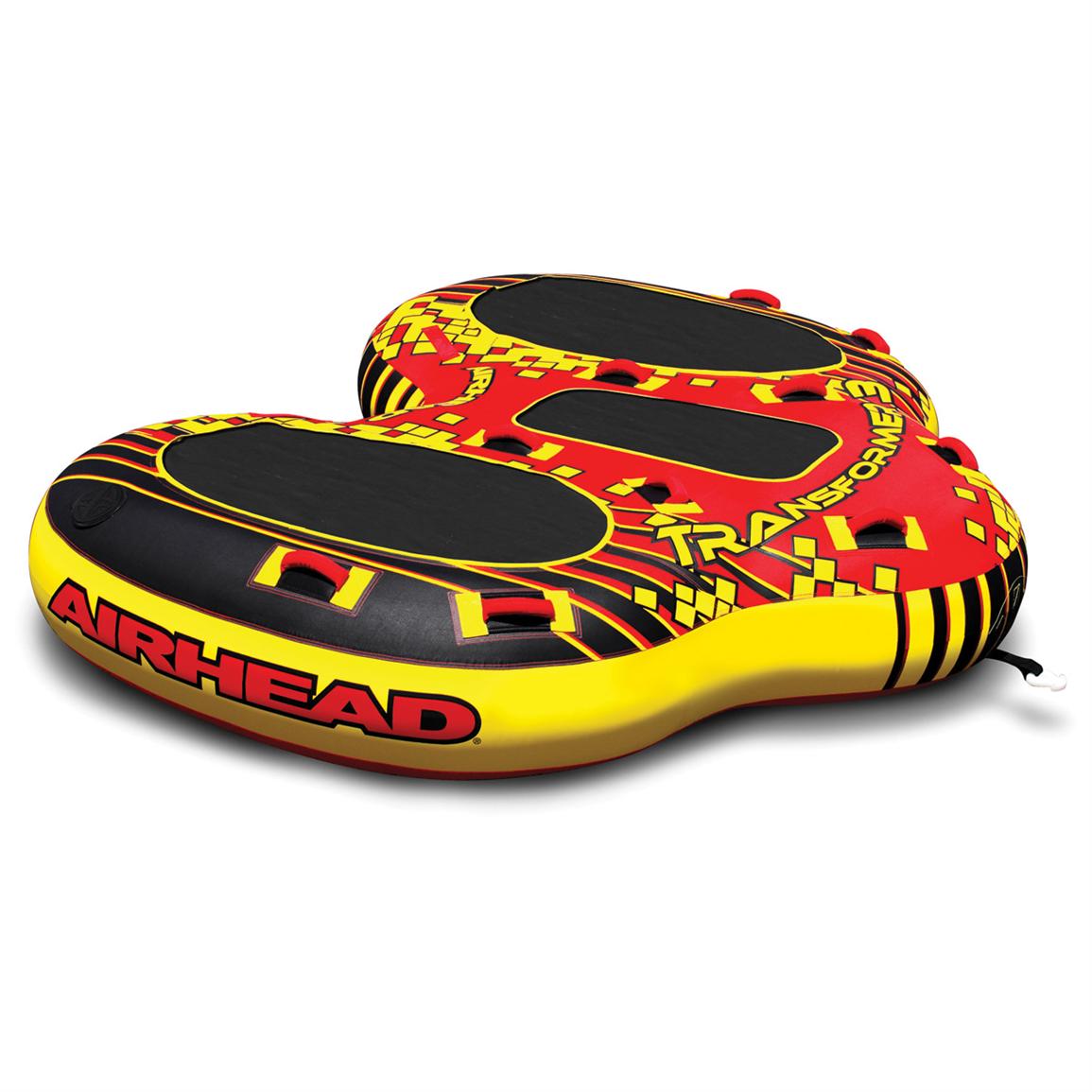 Airhead® Transformer 3rider Towable Tube 296403, Tubes & Towables at