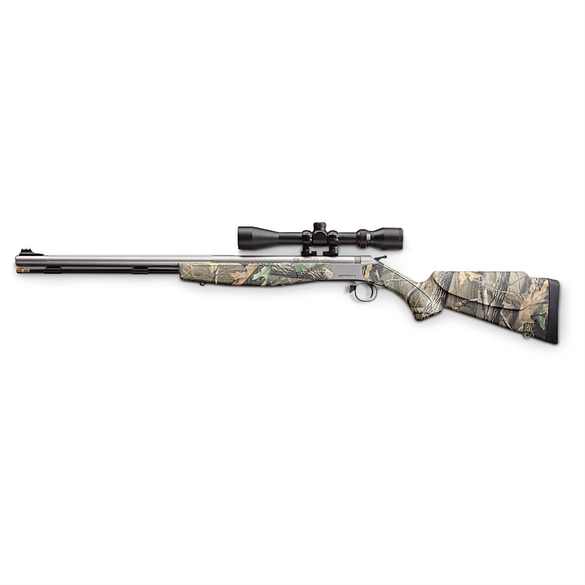 CVA® .50 cal. Optima® V1 SS / Camo Black Powder Muzzleloader Rifle with