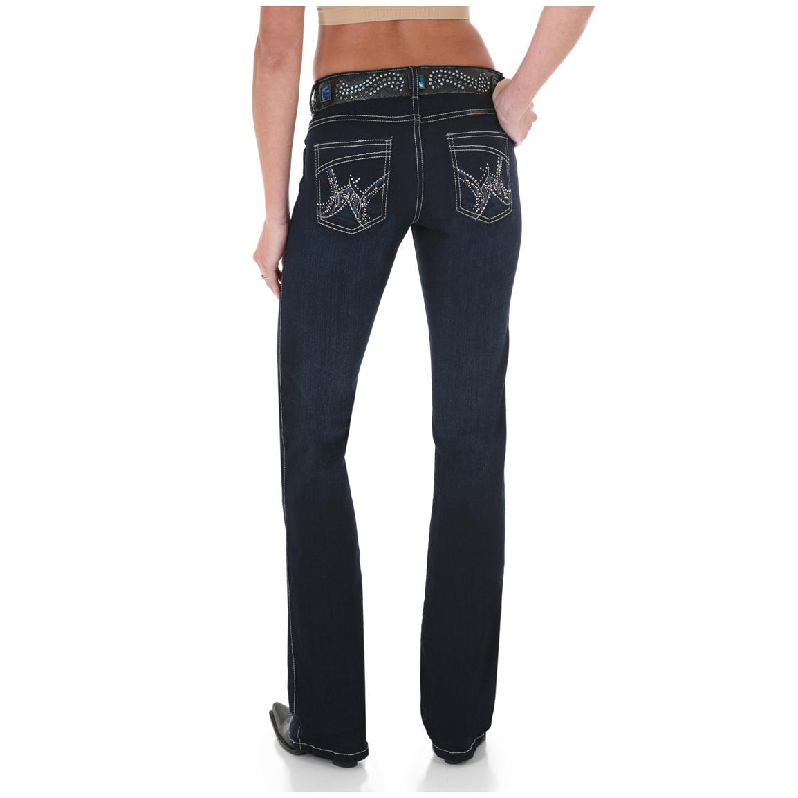 Womens Wrangler® Cowgirl Cut® Shiloh 38 Inseam Ultimate Riding® Jeans