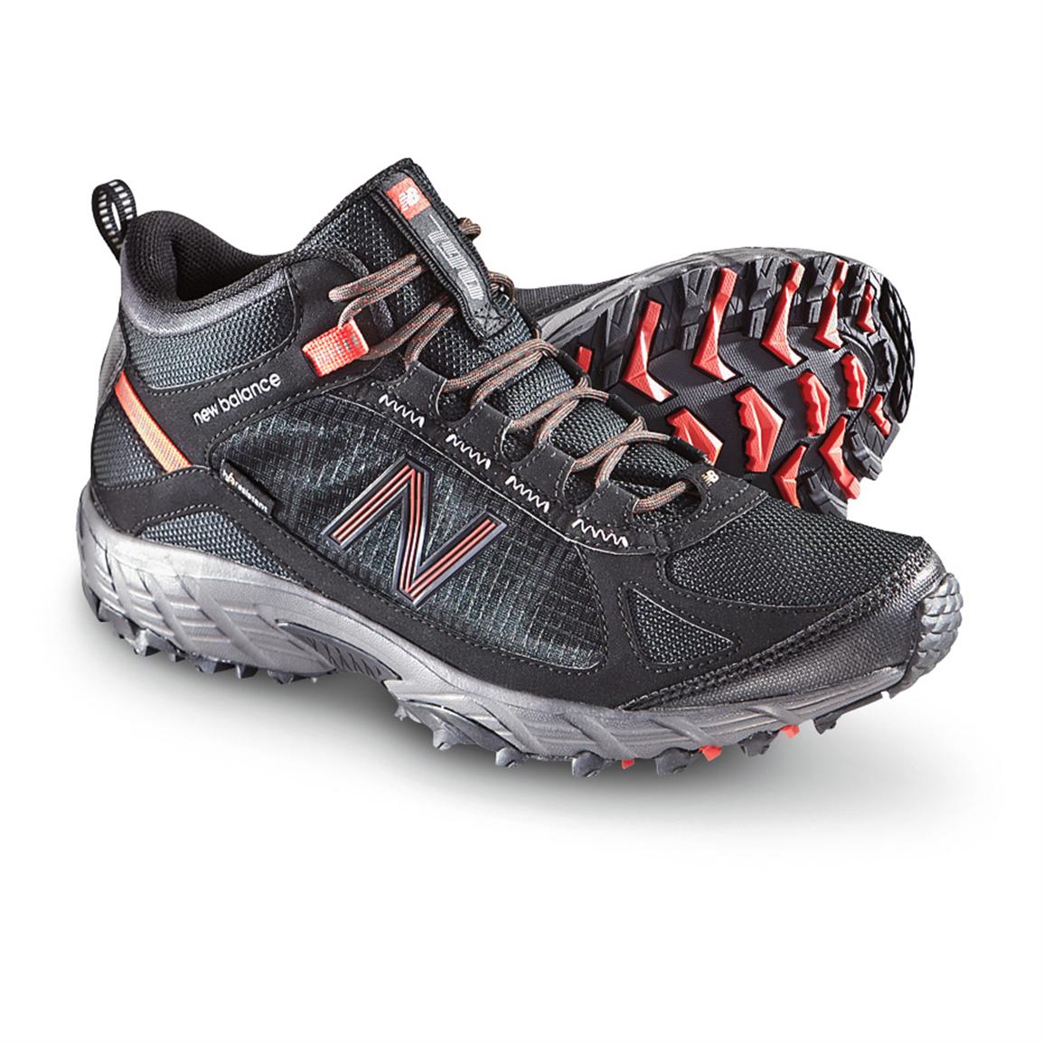 Men&#39;s New Balance® 790 Hikers, Black / Red - 299893, Hiking Boots & Shoes at Sportsman&#39;s Guide
