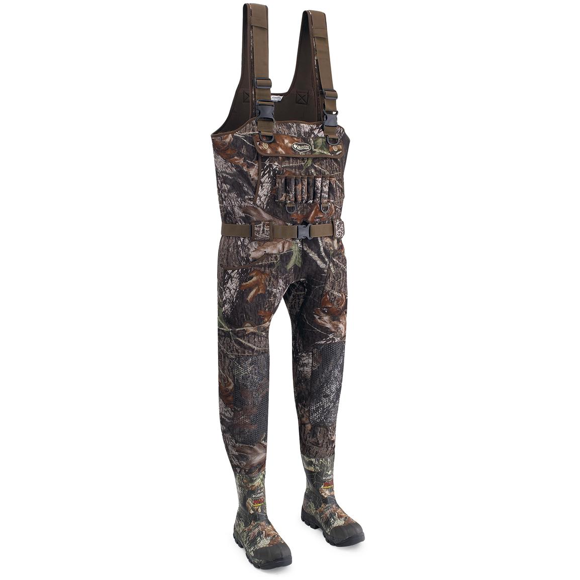 Columbia® Quad™ Neoprene Cold - Weather Waders, Mossy Oak® - 36212 