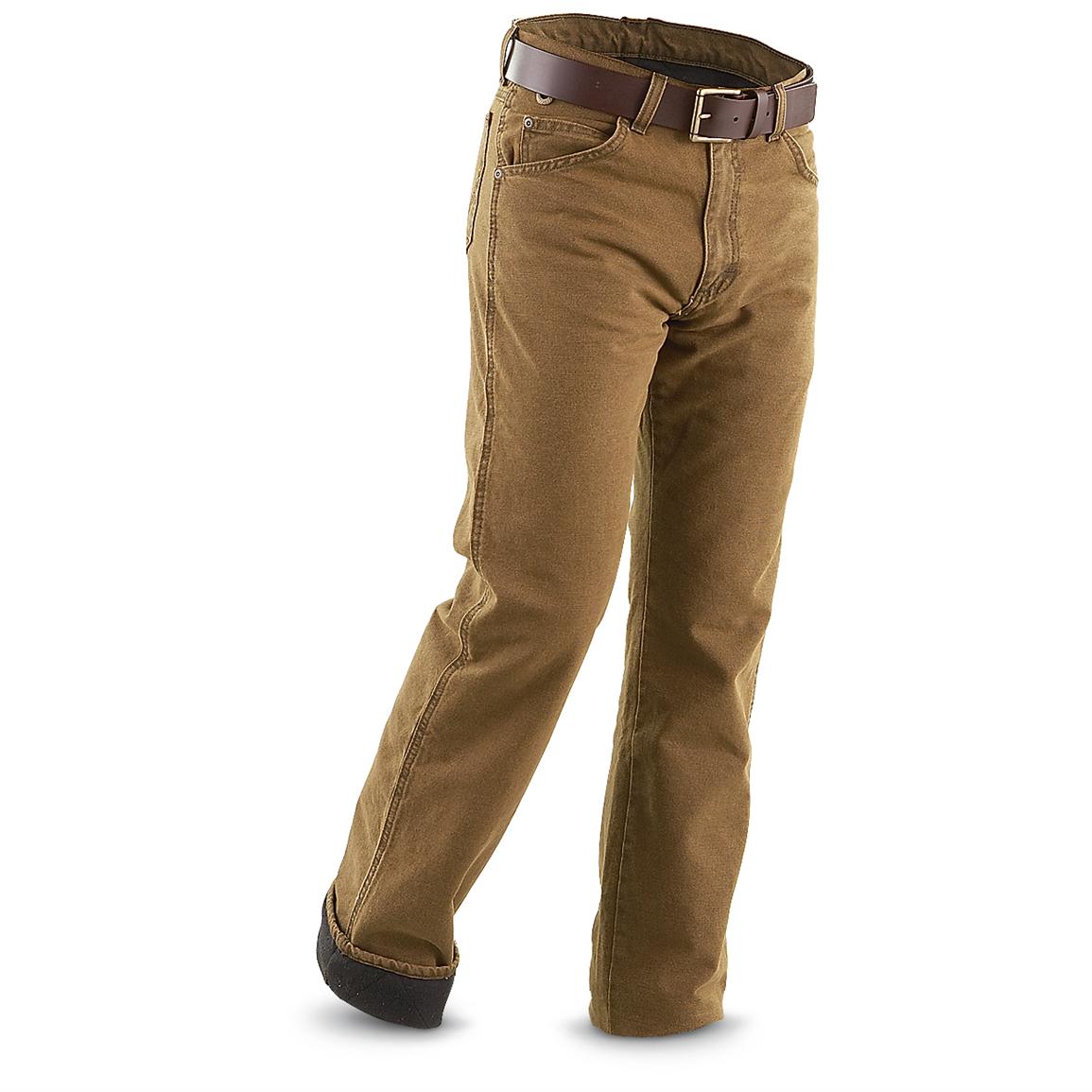 wrangler insulated jeans