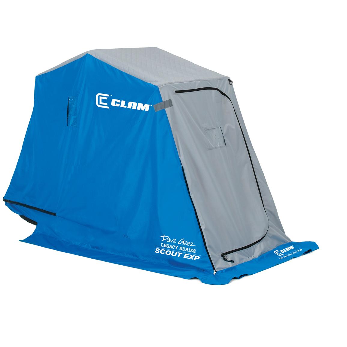 Clam™ Fish Trap Scout EXP 1person Ice Shelter 422321