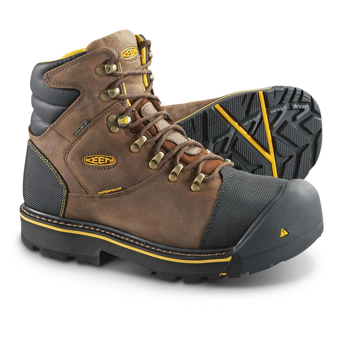 keen waterproof work boots