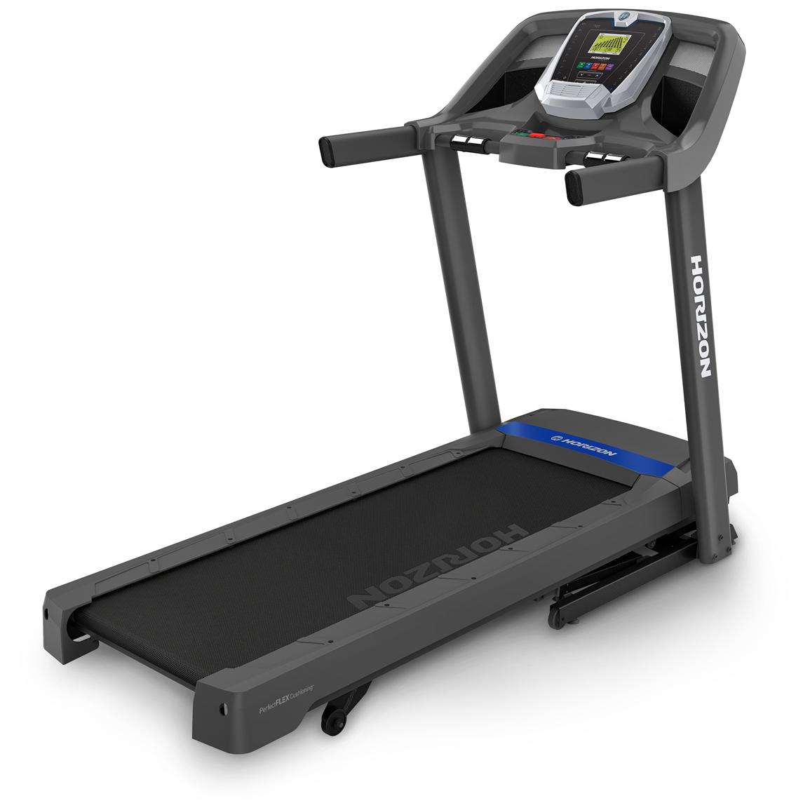 Horizon Fitness® T101-04 Folding Treadmill - 423899, at ...