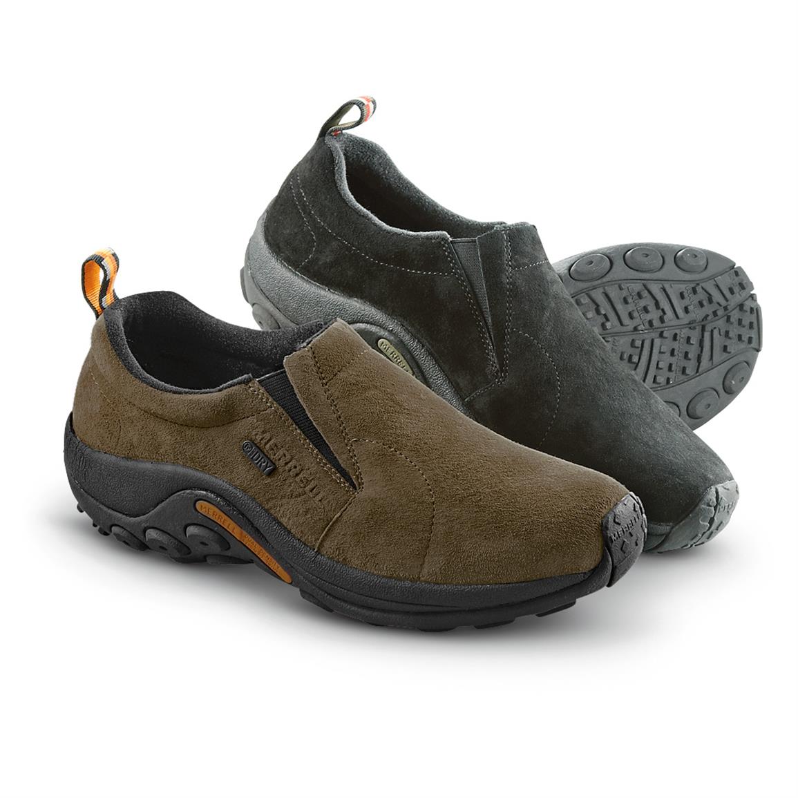 Merrell Men's Jungle Moc Waterproof Slip-On Shoes - 425150, Casual Shoes at Sportsman's Guide
