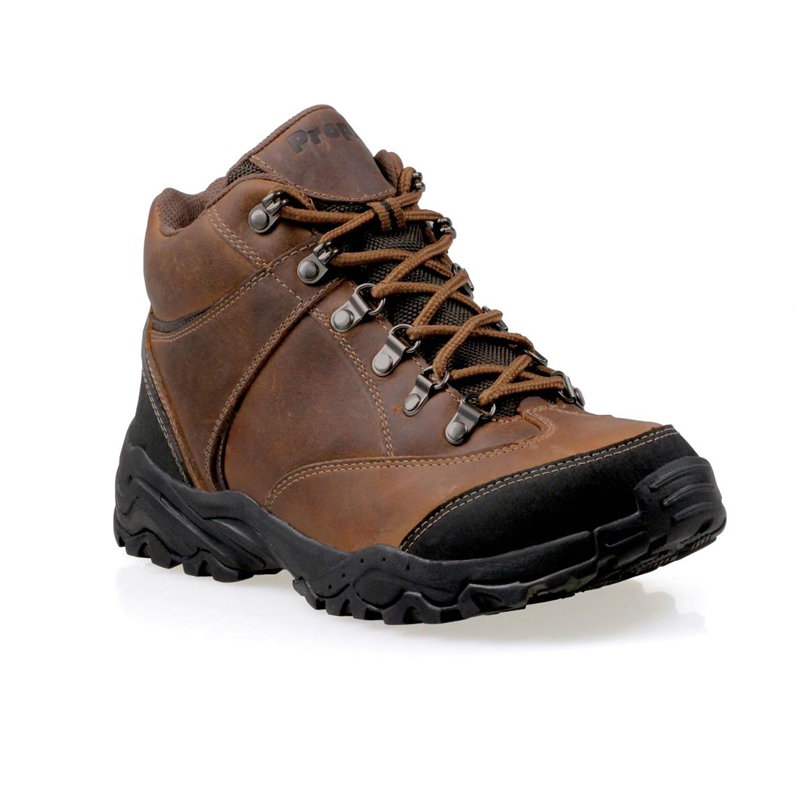 Men's Propet® 5" Navigator Waterproof Hiking Boots, Brown - 428054