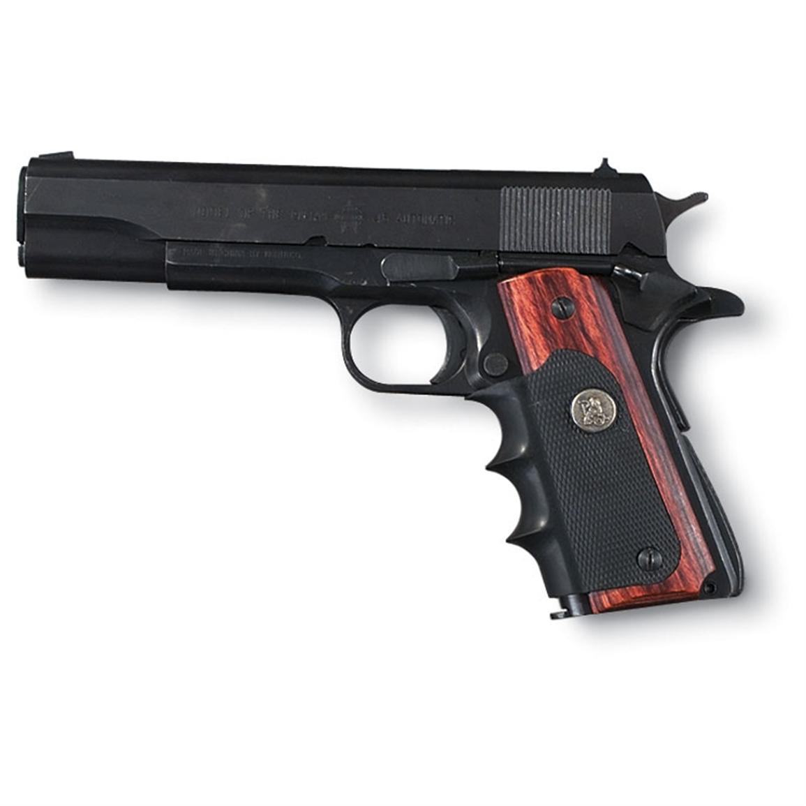 pachmayr-colt-1911-grips-rosewood-rubber-55613-grips-at-sportsman