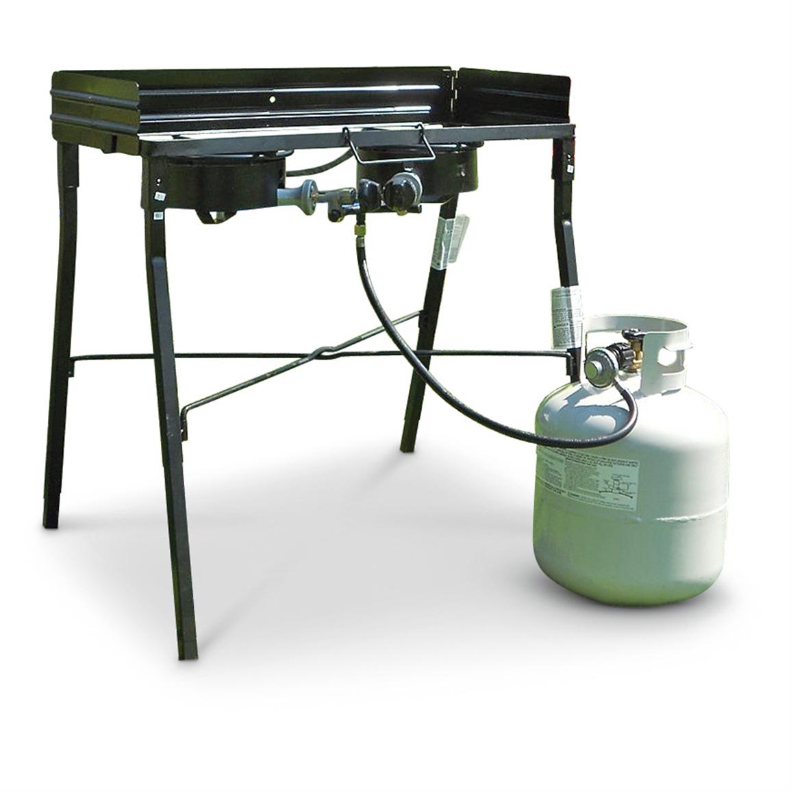 King Kooker 30 Portable Double Propane Stove 581676 Stoves At