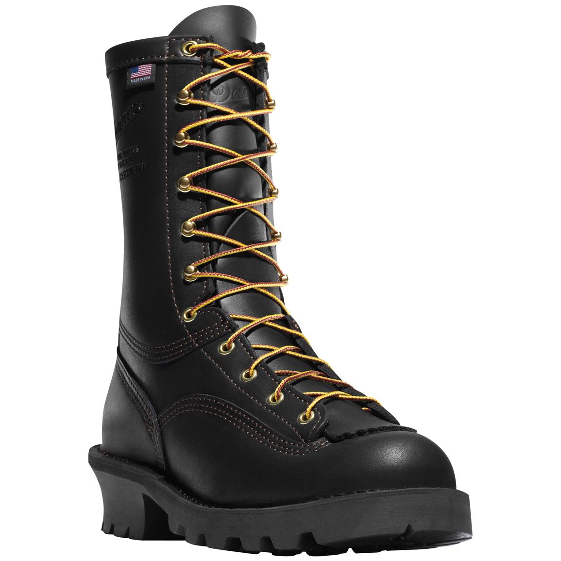 Danner® Flashpoint II All Leather Fire Work Boots, Black - 581778, Work