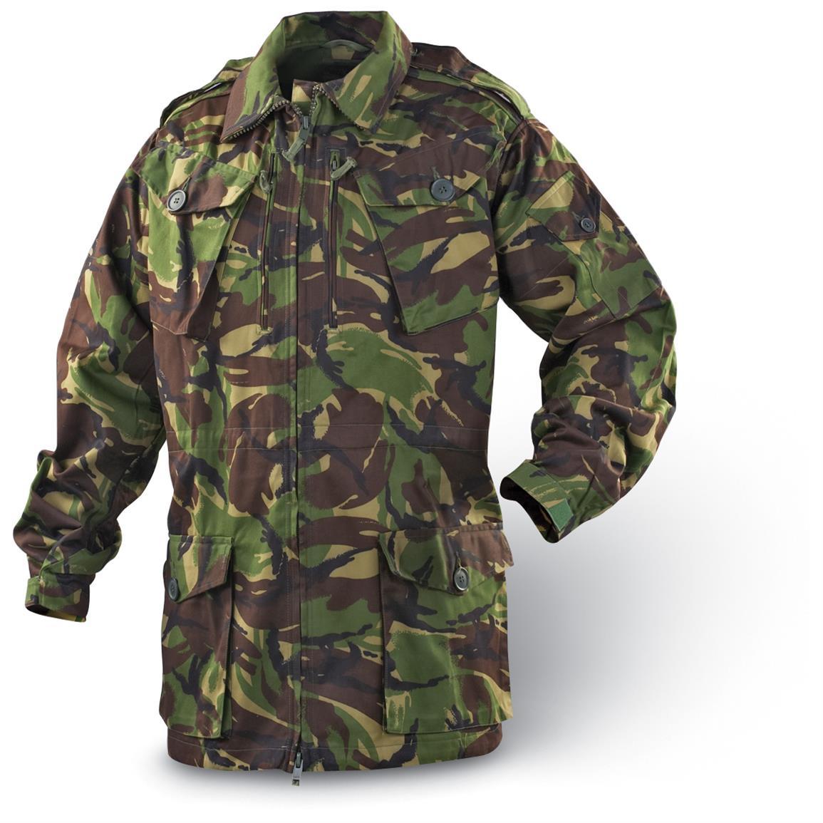 Used British DPM Field Jacket - 584522, Camo Jackets at Sportsman's Guide