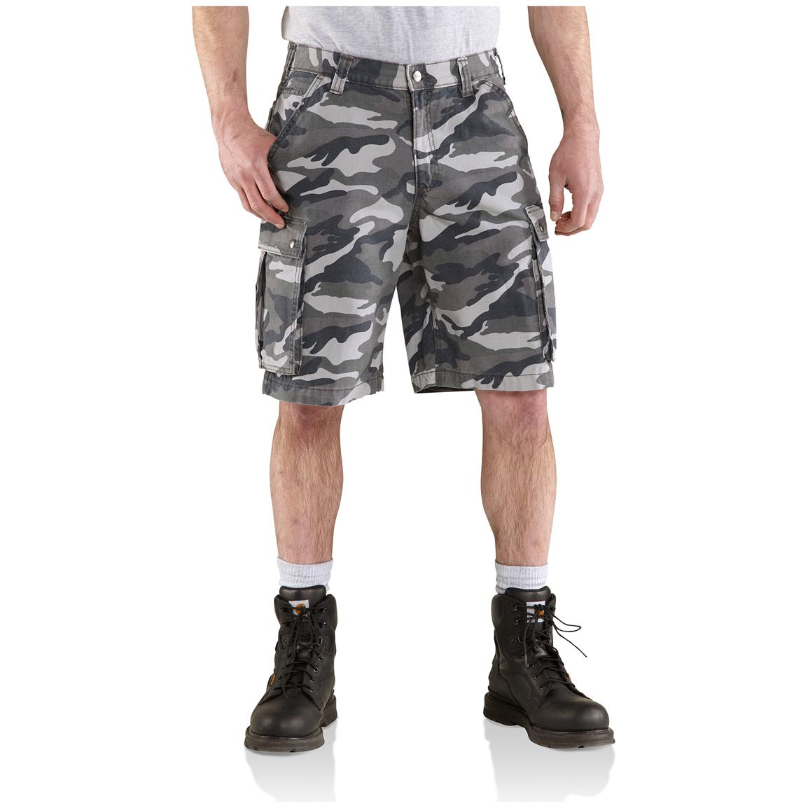 carhartt cargo shorts mens