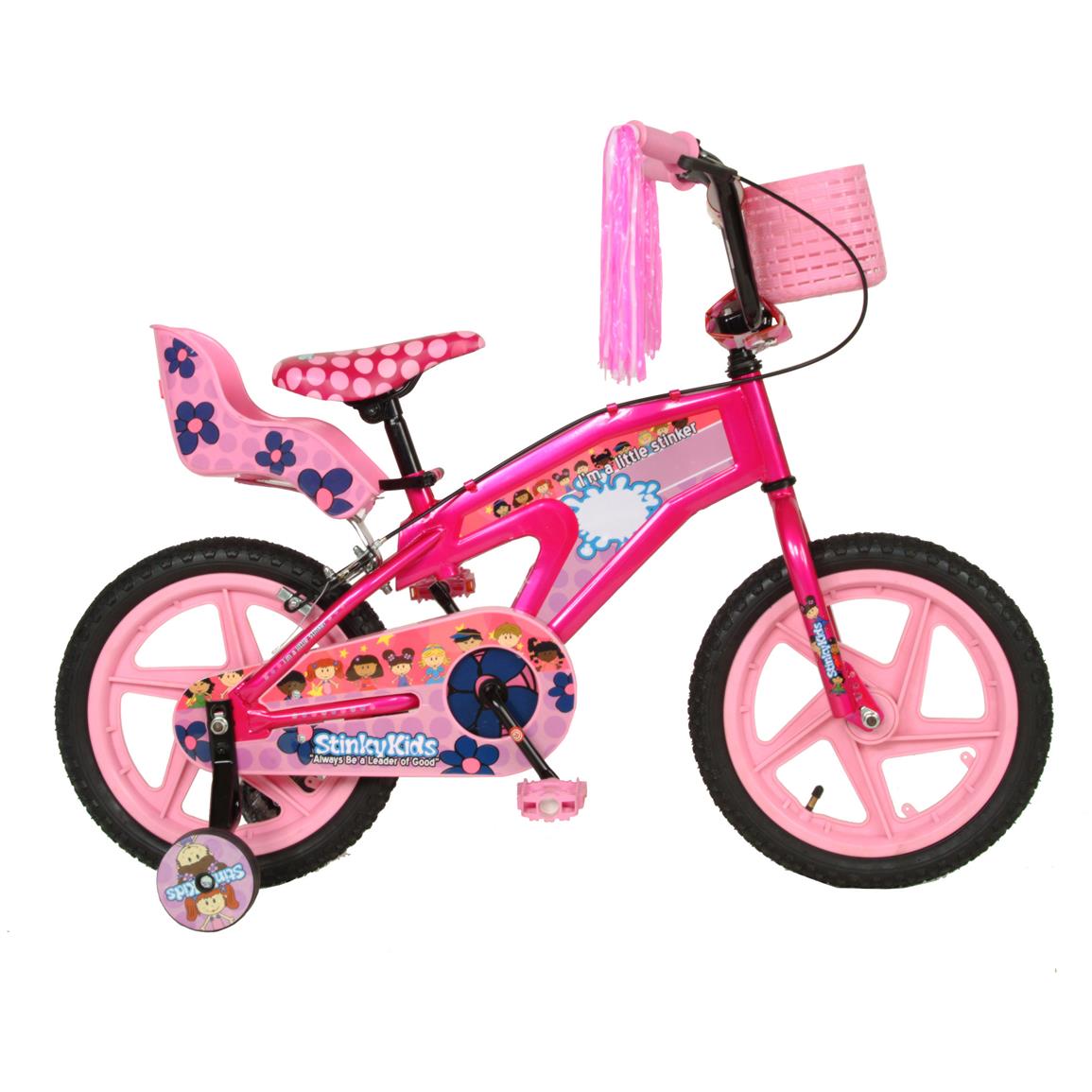 girls bike with training wheels