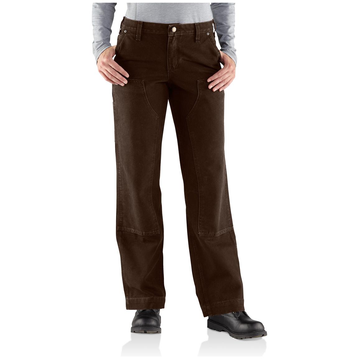 slim work pants womens