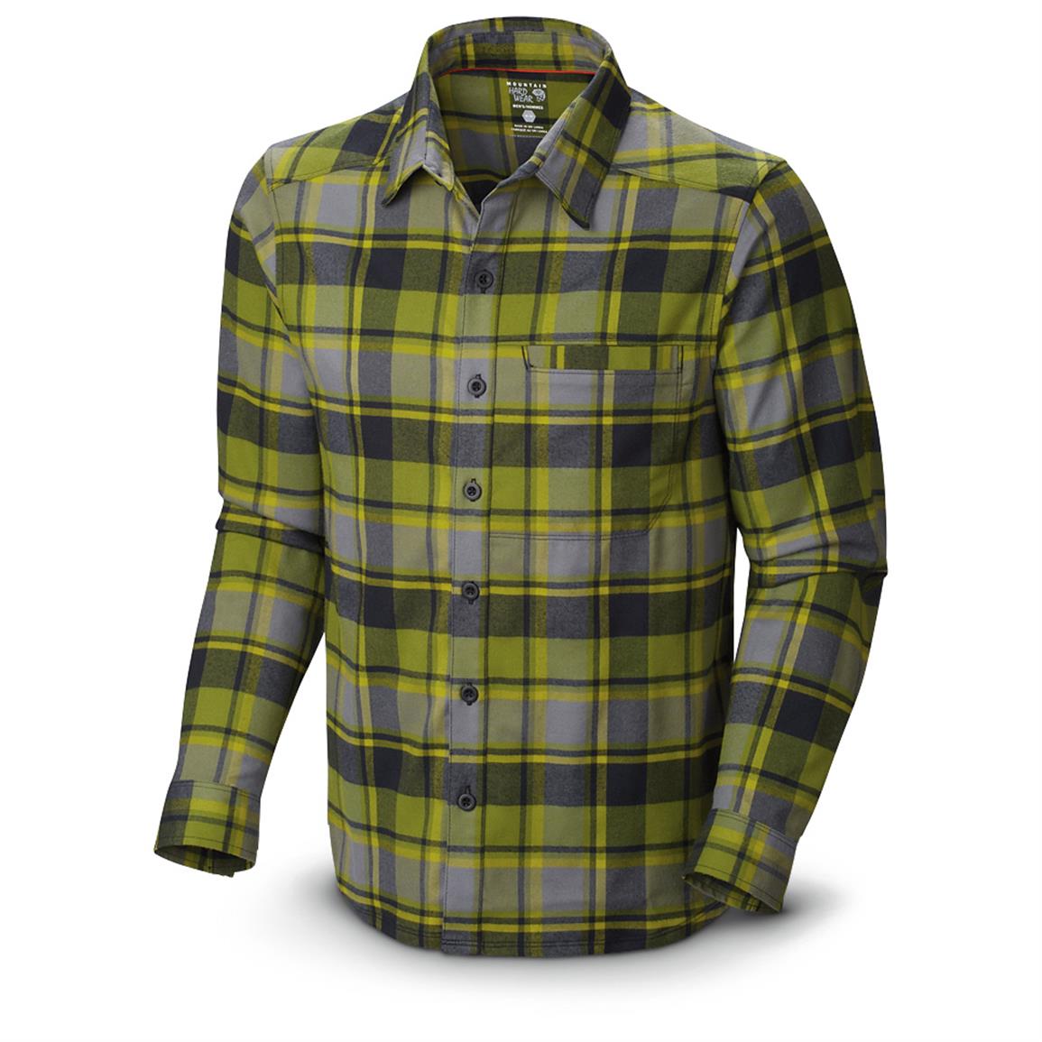 mens mountain ridge flannel