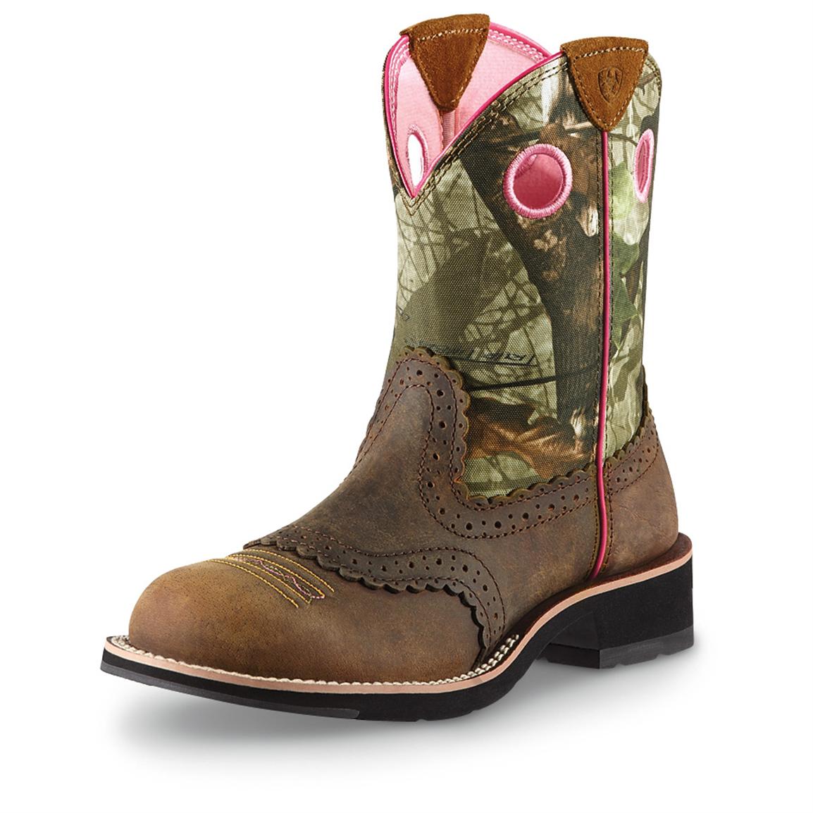 Women&#39;s Ariat® Fatbaby Cowgirl Boots - 593387, Cowboy & Western Boots at Sportsman&#39;s Guide