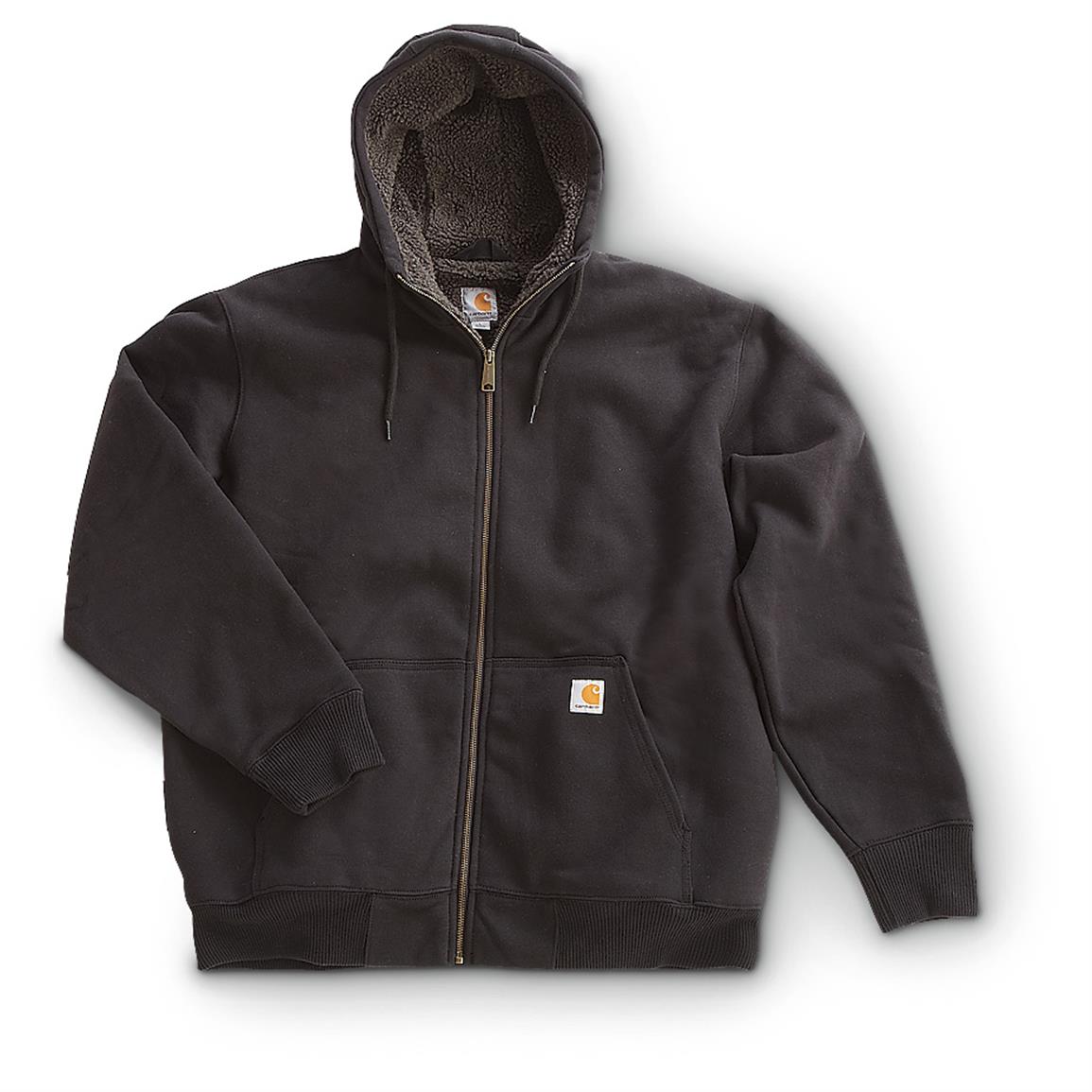 Carhartt® Paxton Zip-front Hooded Sweatshirt - 594014, Sweatshirts & Hoodies at Sportsman&#39;s Guide