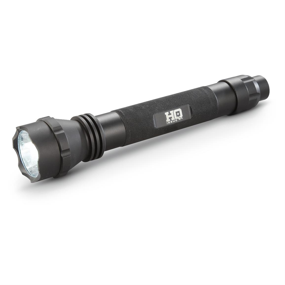 HQ ISSUE Tactical LED Flashlight, 800 Lumens 608501, Flashlights at Sportsman's Guide