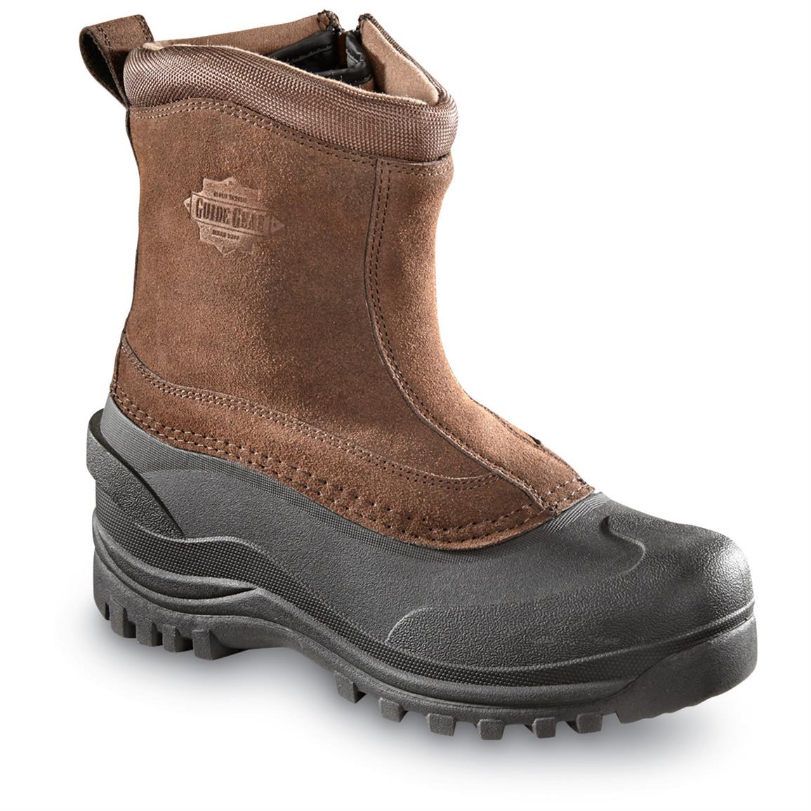 Guide Gear Men's Insulated SideZip Winter Boots, 400 Grams 609790