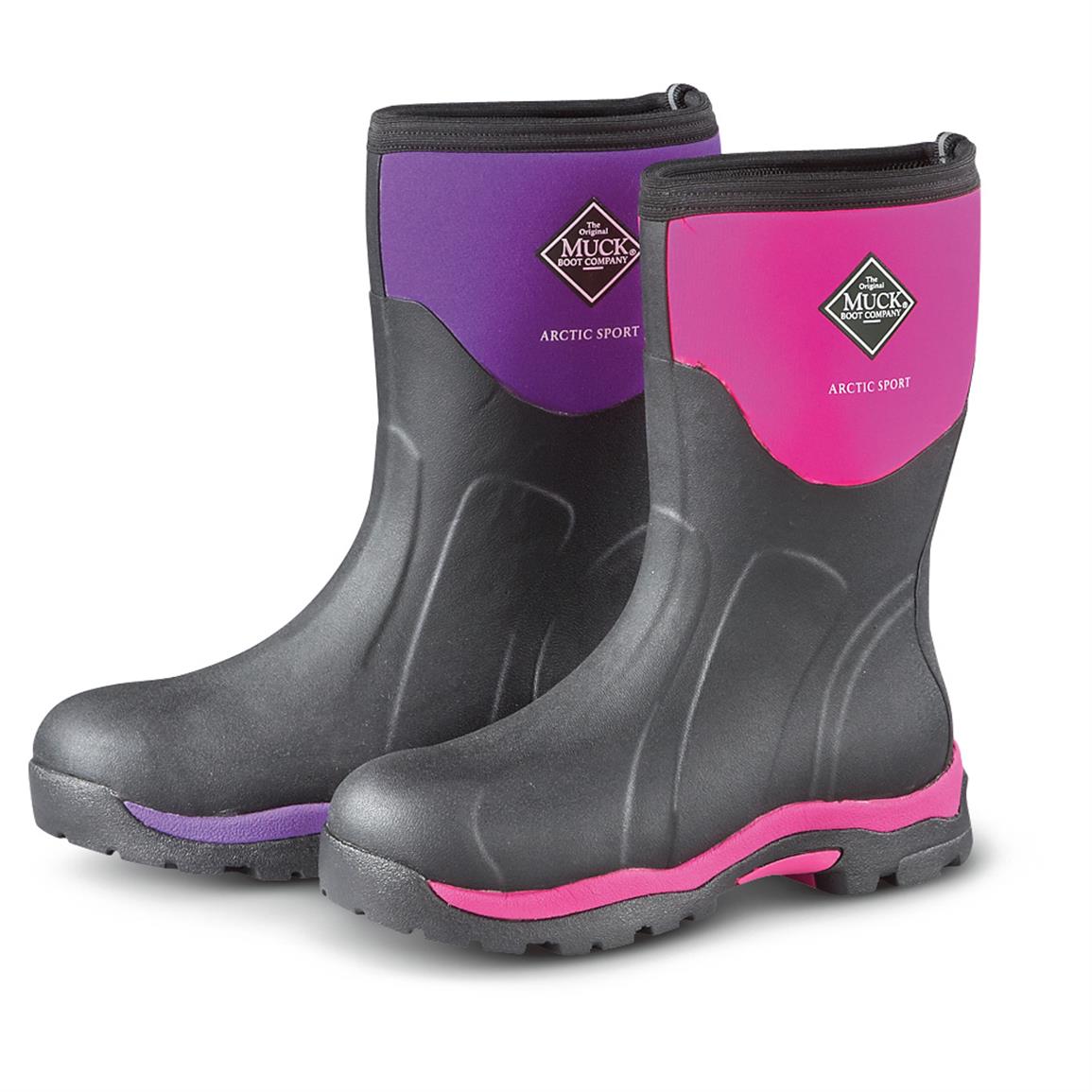 Women&#39;s Muck Boots Arctic Sport Boots - 609871, Rubber & Rain Boots at Sportsman&#39;s Guide
