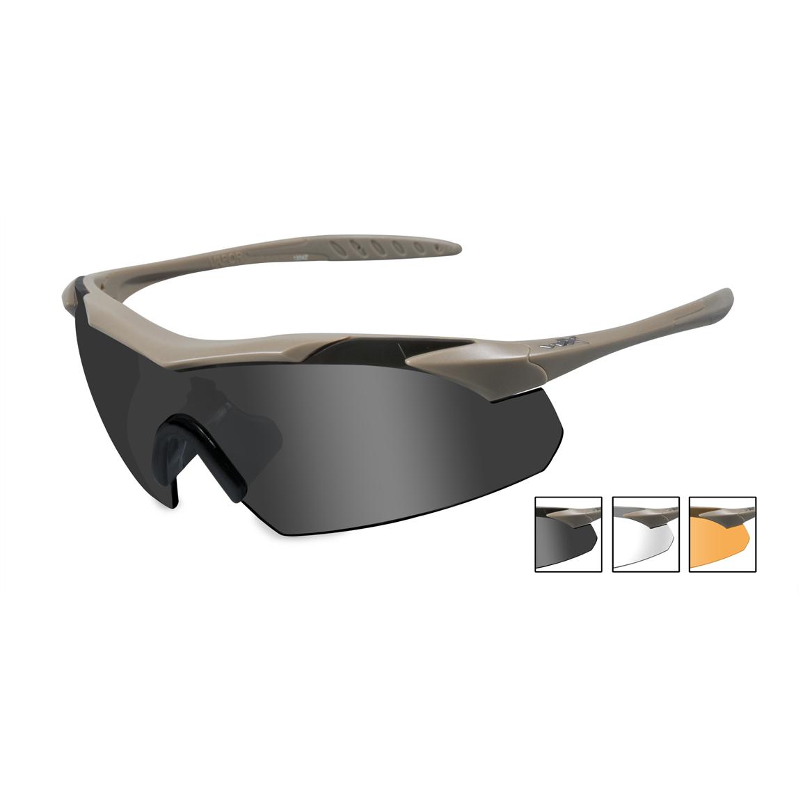 Wiley X WX Vapor Changeable 3-lens Sunglasses - 611846, Sunglasses ...