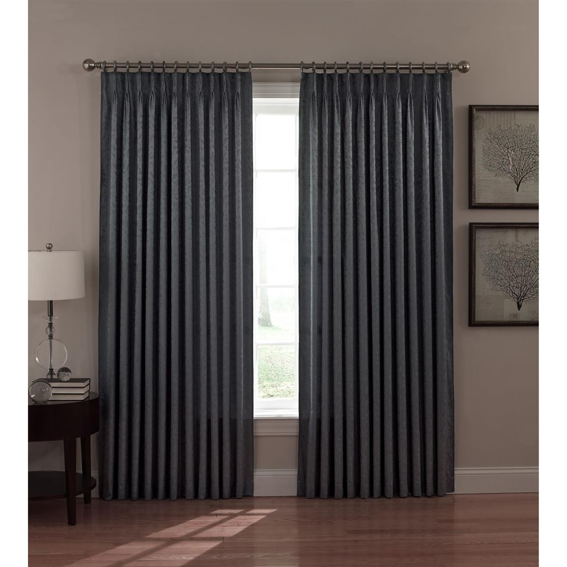 A.L. Ellis™ Dover Pinch Pleat Thermal Insulated Curtains - 612778