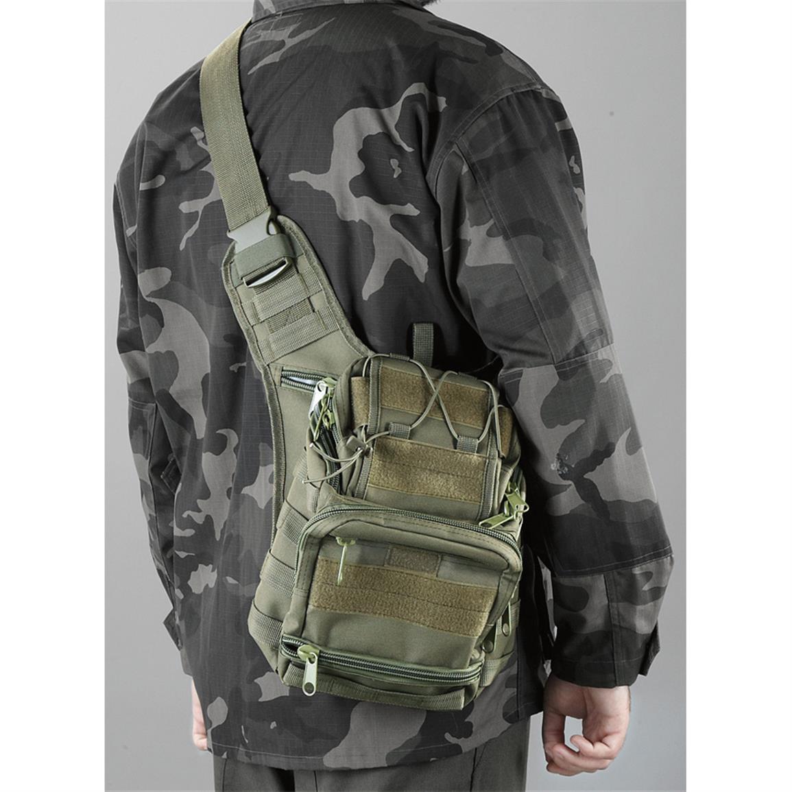 Cactus Jack Tactical Sling Bag - 614667, Military Style Backpacks & Bags at Sportsman&#39;s Guide