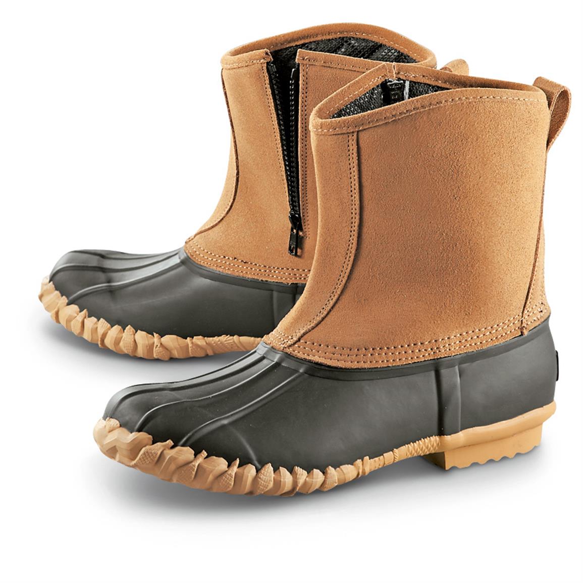 Guide Gear Side-Zip Insulated Duck Boots - 618214, Winter & Snow Boots