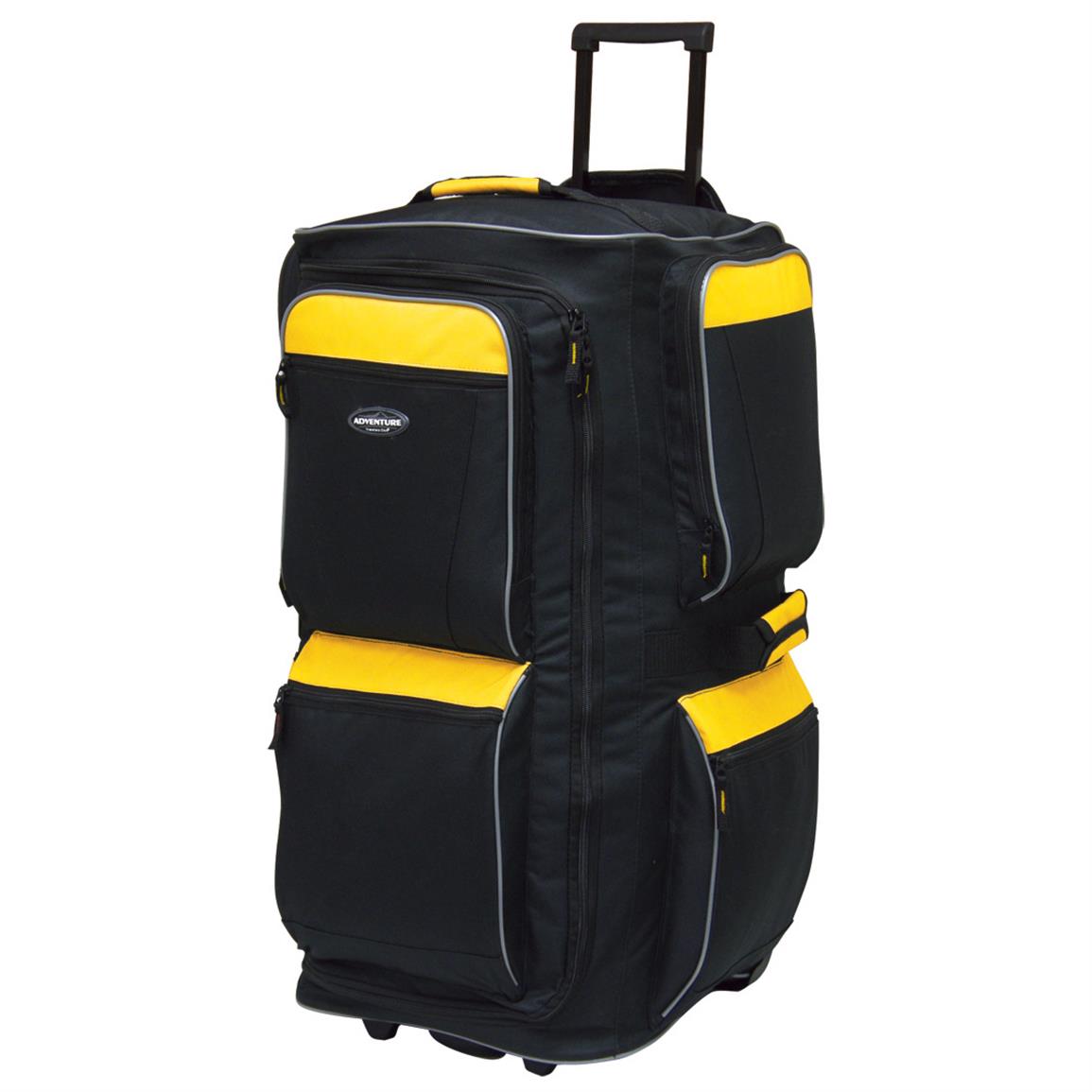 Travelers Club® 29&quot; 6-pocket Upright Rolling Duffel Bag - 618261, Luggage at Sportsman&#39;s Guide