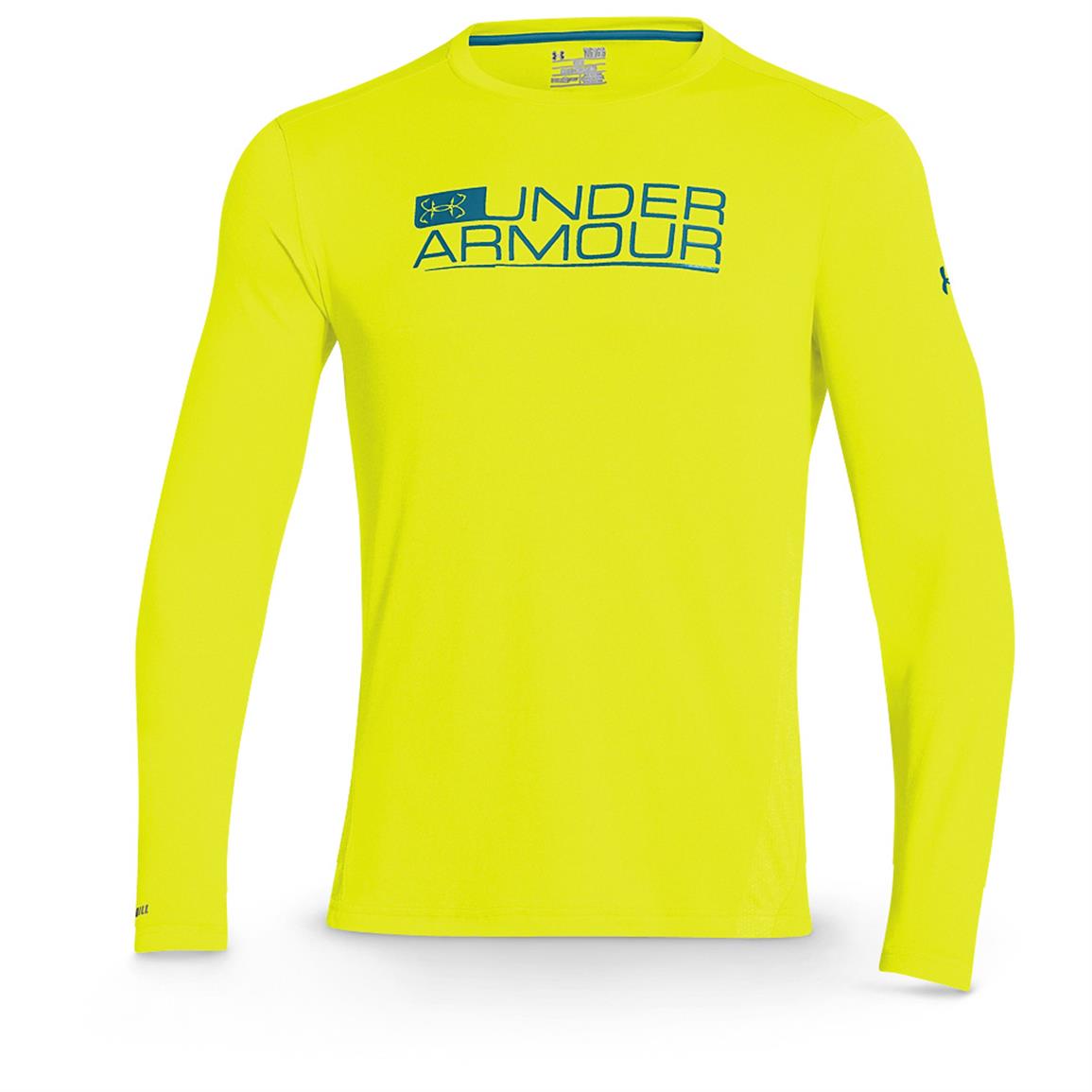 under armour t shirts yellow