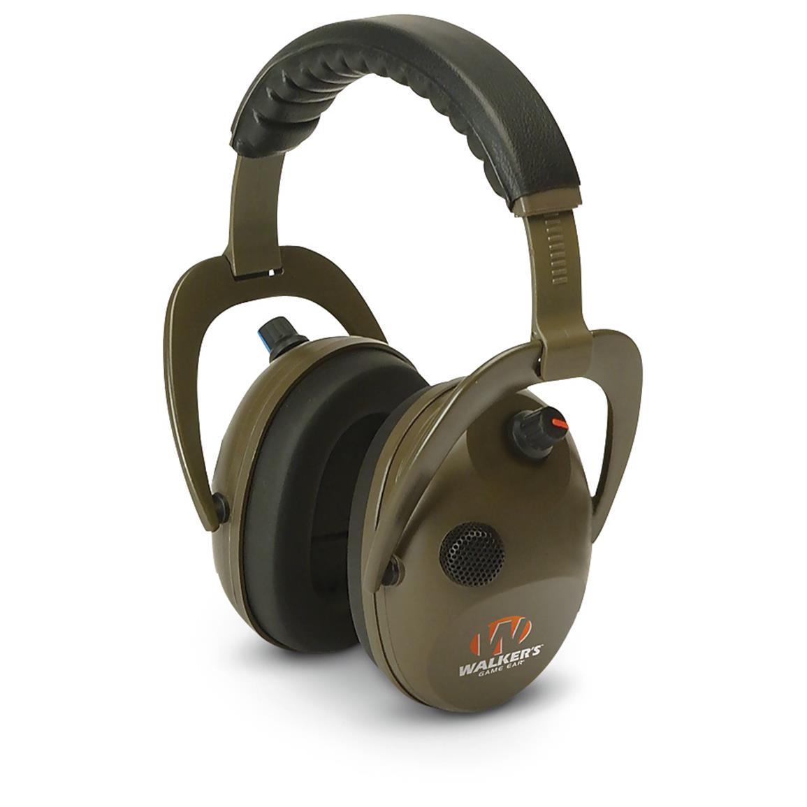 Walker's® Alpha Electronic Shooting Muffs 620400, Hearing Protection