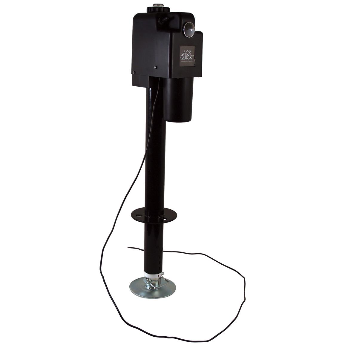 Jack Quick™ 3500 Black Single Light Electric Tongue Jack 620867