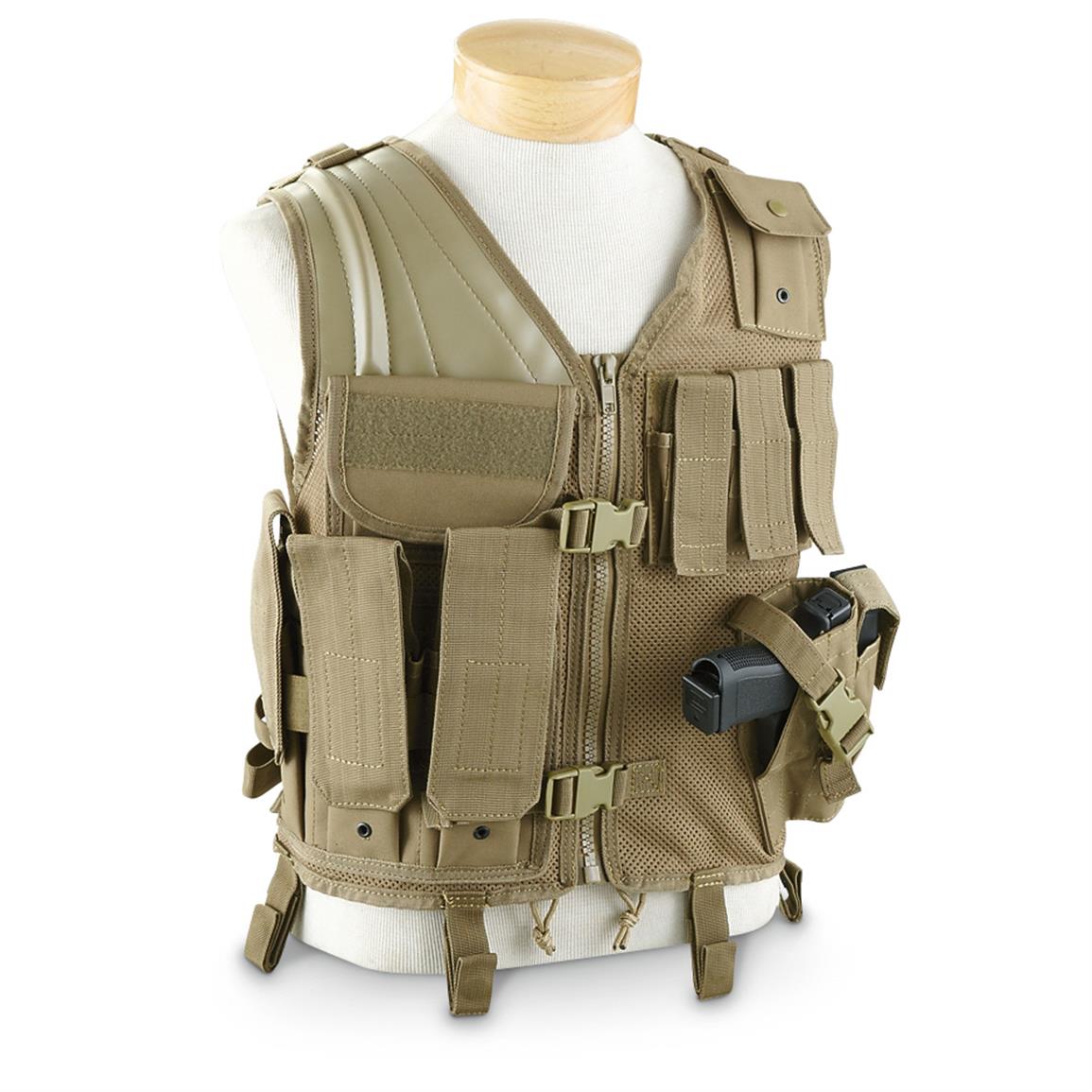 5ive Star Gear Crossdraw Military-style Tactical Vest - 622262, Vests