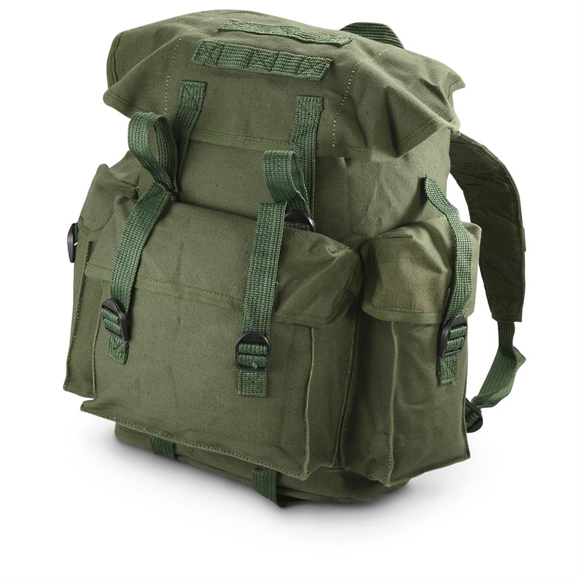 NATO-style Canvas Backpack - 622307, Rucksacks & Backpacks at Sportsman&#39;s Guide