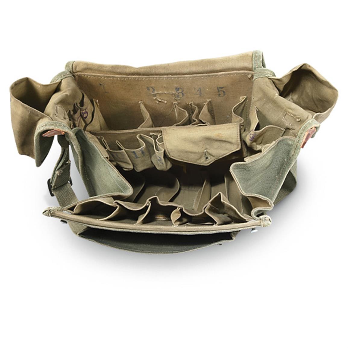 army surplus shoulder bolsa