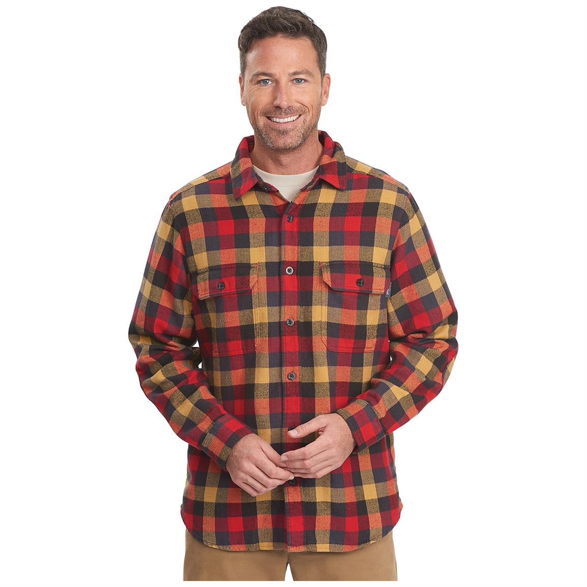Woolrich Mens Oxbow Bend Flannel Shirt 635749 Shirts At Sportsmans
