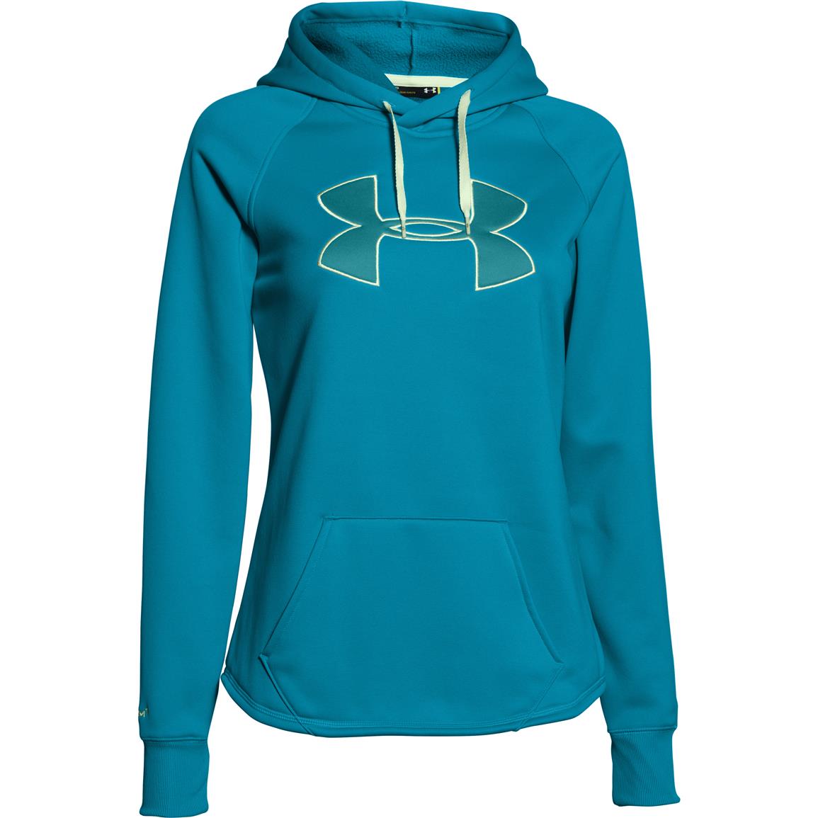 Women&#39;s Under Armour Rival Hoodie - 635831, Sweatshirts & Hoodies at Sportsman&#39;s Guide