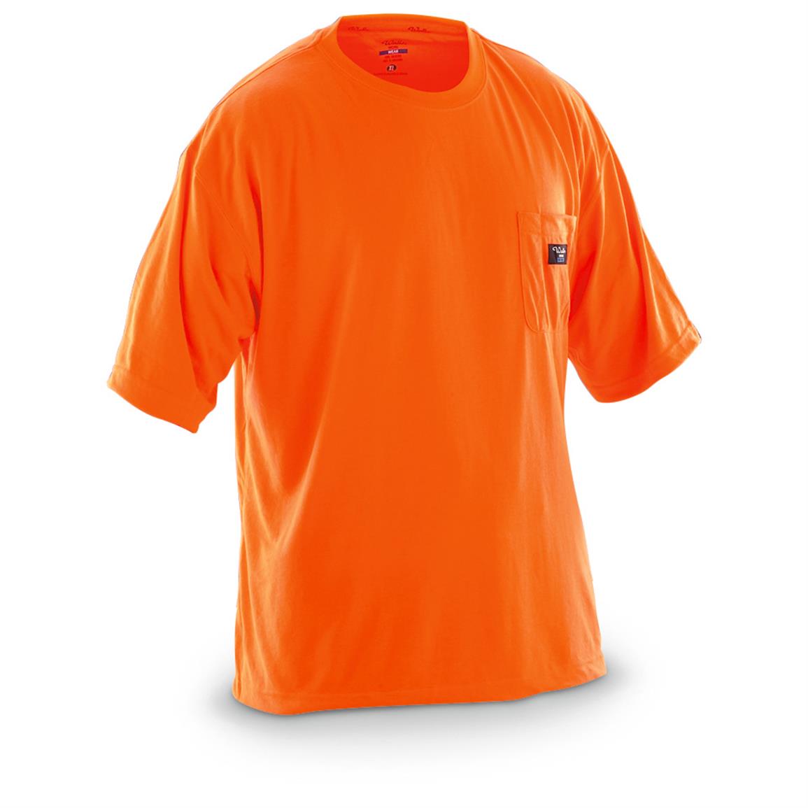 100 cotton hi vis t shirts