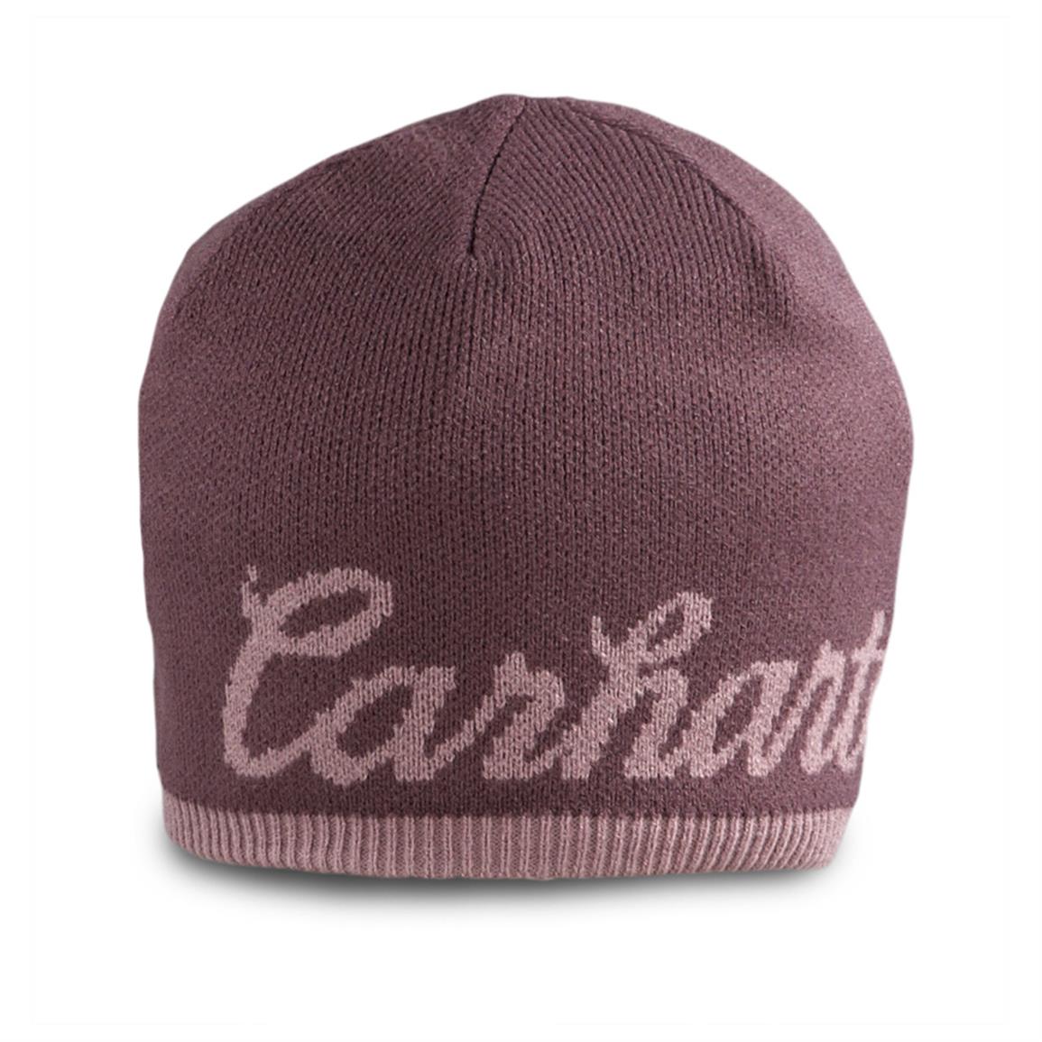 Carhartt Womens Reversible Script Beanie Winter Hat 640242 Hats