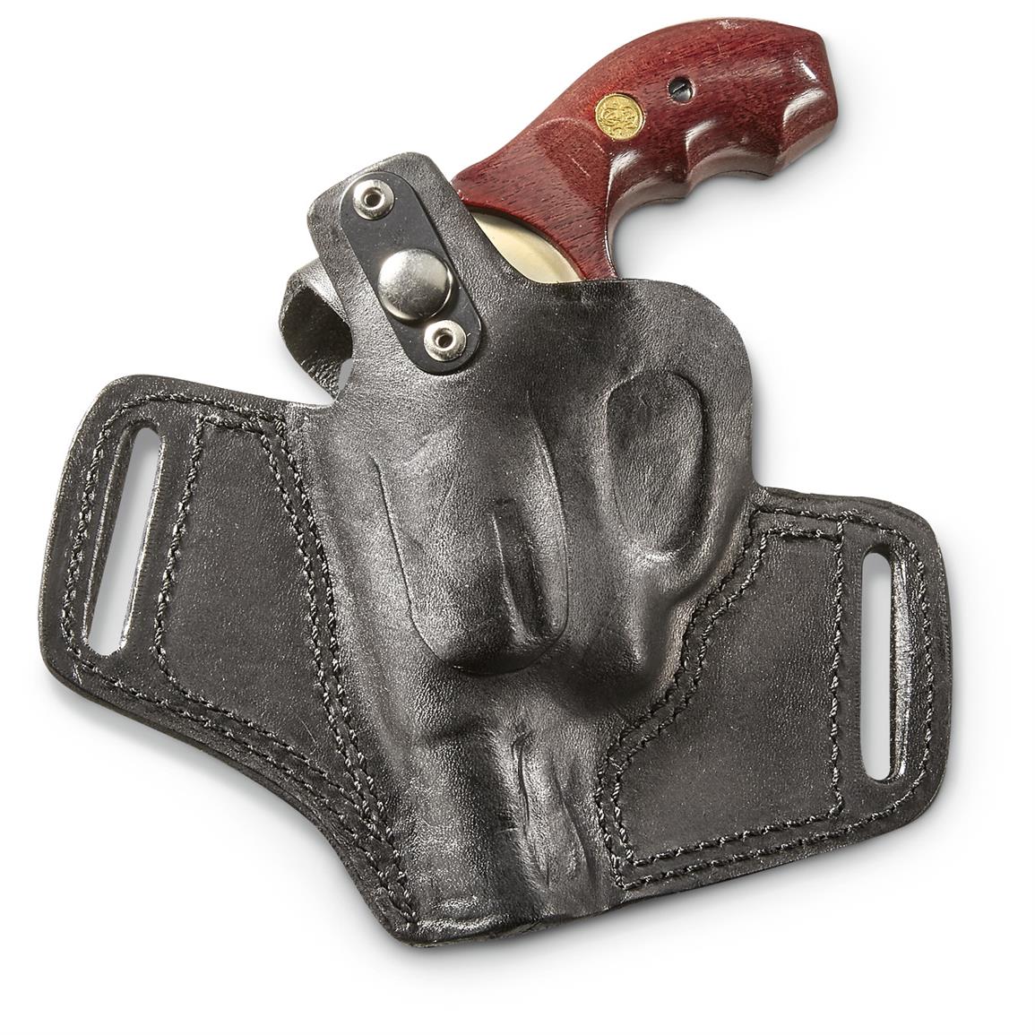 Bulldog Deluxe Molded Leather Holster with Thumb Break - 640732